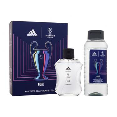 Adidas Uefa Champions League   Edt 100 Ml + Shower Gel 250 Ml Shower Gel Wm00000101 100Ml M (Eau De Toilette) Goal