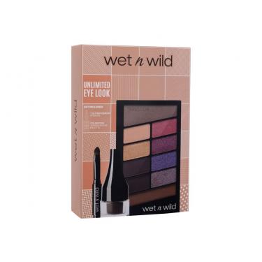 Wet N Wild Unlimited Eye Look   Color Icon 10 Panshadow Palette 10 G V.I. Purple + Ultimate Brow Pomade 2,5 G Medium Brown Eyebrow Gel And Eyebrow Pomade 4220000101 10G W (Eye Shadow)