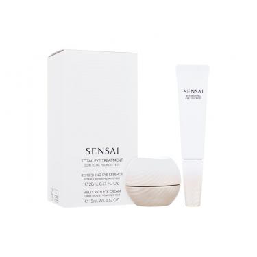 Sensai Expert Items Total Eye Treatment Refreshing Eye Essence 20 Ml + Melty Rich Eye Cream 15 Ml 20Ml  Refillable  Für Frauen (Eye Serum)