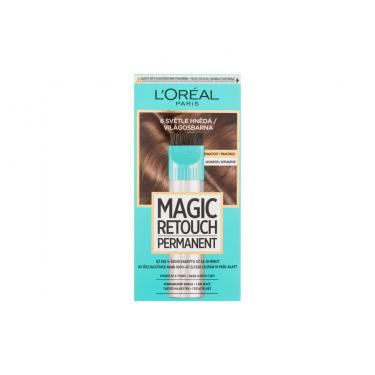 L'Oréal Paris Magic Retouch Permanent  18Ml 6 Light Brown   Für Frauen (Hair Color)