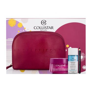 Collistar Magnifica Replumping Redensifying Cream 50Ml Magnifica Replumping Redensifying Cream 50 Ml + Two Phase Make-Up Removing Solution 35 Ml + Kajal Pencil 0,8 G Black + Cosmetic Bag The Bridge Für Frauen  Cosmetic Bag(Day Cream)  