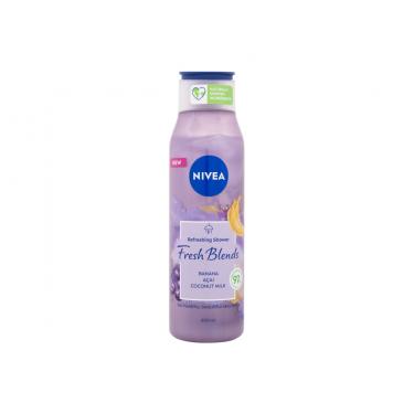 Nivea Fresh Blends Banana & Acai Refreshing Shower  300Ml    Für Frauen (Shower Gel)