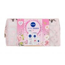 Nivea Rose Touch   Antiperspirant Fresh Rose Touch 50 Ml + Body Lotion Rose & Hydration 400 Ml + Shower Gel Rose & Almond Oil 250 Ml + Labello Soft Rosé 4,8 G + Cosmetic Bag Body Lotion 1D00000101 50Ml W (Antiperspirant)