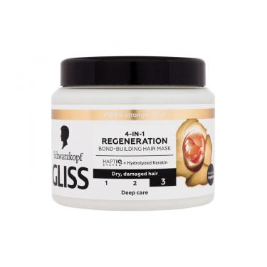 Schwarzkopf Gliss  4-In-1 Hair Mask    400Ml Für Frauen (Hair Mask) Regeneration