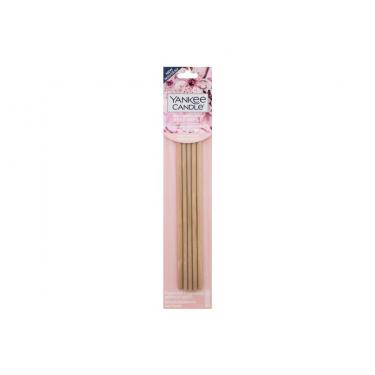 Yankee Candle Cherry Blossom Pre-Fragranced Reed Refill  5Pc    Unisex (Housing Spray And Diffuser)