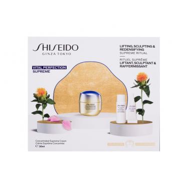 Shiseido Vital Perfection   Vital Perfection Concentrated Supreme Cream 30 Ml + Vital Perfection Liftdefine Radiance Serum 7 Ml + Vital Perfection Uplifting And Firming Eye Cream 3 Ml Skin Serum 1I00000101 30Ml W (Day Cream) Concentrated Supreme Cream