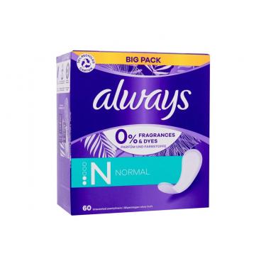 Always Daily      60Pc Für Frauen (Pantyliner) Normal