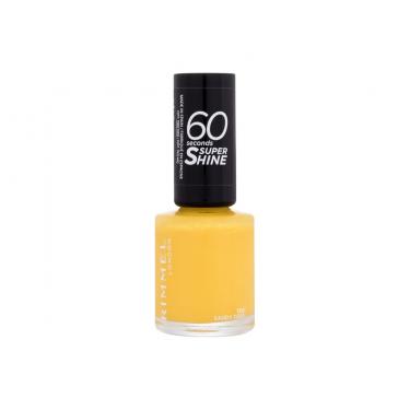 Rimmel London 60 Seconds Super Shine 8Ml  Für Frauen  (Nail Polish)  150 Sandy Toes