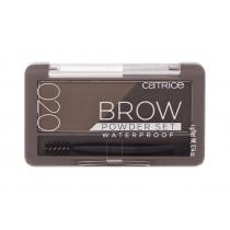 Catrice Brow Powder Set  4G 020 Ash Brown  Waterproof Für Frauen (Set And Pallette For Eyebrows)