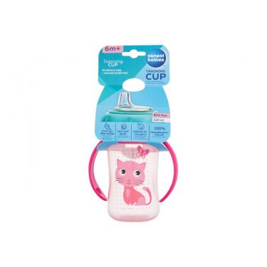 Canpol Babies Cute Animals Training Cup 320Ml  K  (Cup) Cat 