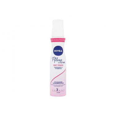 Nivea Care & Hold Soft Touch Caring Mousse  150Ml    Für Frauen (Hair Mousse)