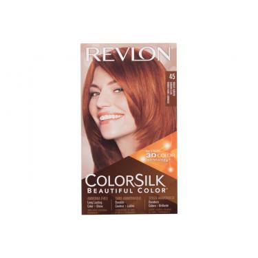 Revlon Colorsilk Beautiful Color 59,1Ml  Für Frauen  (Hair Color)  45 Bright Auburn