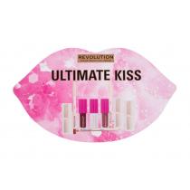 Makeup Revolution London Ultimate Kiss Gift Set 3,2G Lipstick Lip Allure 3,2 G Chauffeur + Lipstick Lip Allure 3,2 G Lover + Lipstick Lip Allure 3,2 G Queen + Lip Pencil Satin Kiss 1 G Chauffeur + Lip Pencil Satin Kiss 1 G Lover + Lip Pencil Satin Kiss 1 