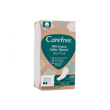 Carefree Organic Cotton      30Pc Für Frauen (Pantyliner) Normal