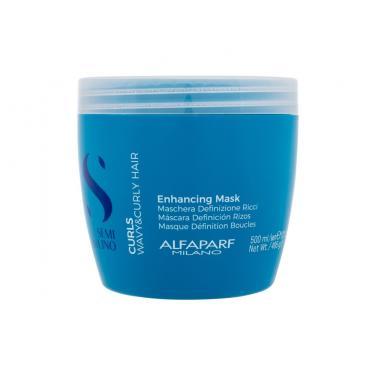 Alfaparf Milano Semi Di Lino Curls Enhancing Mask  500Ml    Für Frauen (Hair Mask)