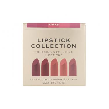 Revolution Pro Lipstick Collection   Set Of Lipsticks: 3,2 G Flushed + 3,2 G Candy Sweet + 3,2 G Pink Lust + 3,2 G Wildflower + 3,2 G Tell Your Friends   3,2G W (Lipstick) Pinks