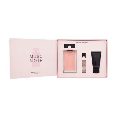 Narciso Rodriguez For Her Musc Noir 100Ml Edp 100 Ml + Body Lotion 50 Ml + Edp 10 Ml Für Frauen  Body Lotion(Eau De Parfum)  