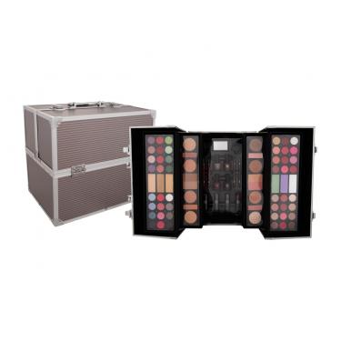 2K Super Model Beauty Train Case  Platinum    122,6g(Makeup Palette) für Frauen