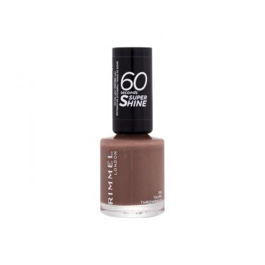 Rimmel London 60 Seconds Super Shine 8Ml  Für Frauen  (Nail Polish)  101 Taupe Throwback