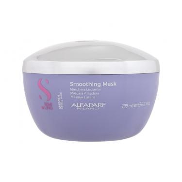 Alfaparf Milano Semi Di Lino Smooth Smoothing Mask 200Ml  Für Frauen  (Hair Mask)  