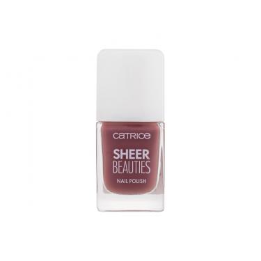 Catrice Sheer Beauties Nail Polish 10,5Ml  Für Frauen  (Nail Polish)  080 To Be ContiNUDEd