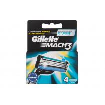 Gillette Mach3       4pc(Replacement blade) für Männer