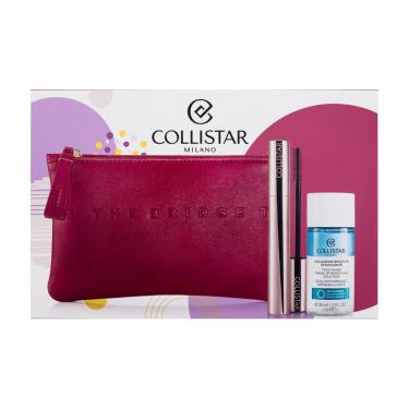 Collistar Infinito  11Ml Infinito Mascara 11 Ml + Two Phase Make-Up Removing Solution 35 Ml + Cosmetic Bag The Bridge Für Frauen  Cosmetic Bag(Mascara)  Extra Black