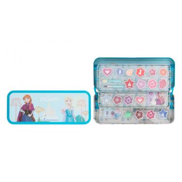 Lip Smacker Disney Frozen      1Pc K (Makeup Palette) Triple Layer Beauty Tin