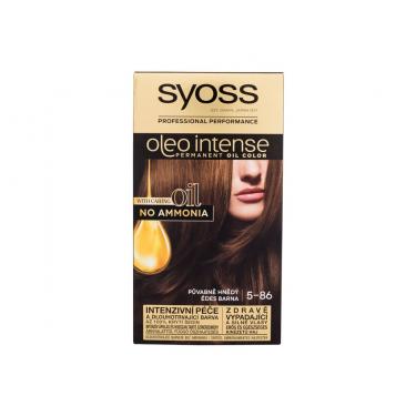 Syoss Oleo Intense Permanent Oil Color 50Ml  Für Frauen  (Hair Color)  5-86 Sweet Brown