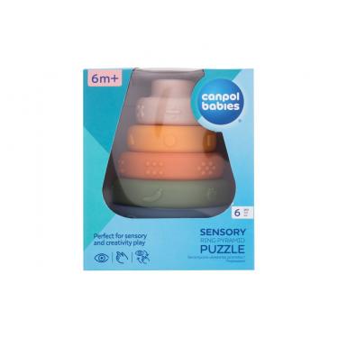 Canpol Babies Sensory Ring Pyramid Puzzle 1Pc  K  (Toy)  