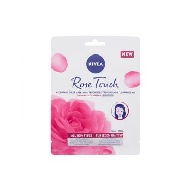 Nivea Rose Touch Hydrating Sheet Mask  1Pc    Für Frauen (Face Mask)