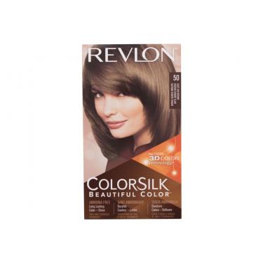 Revlon Colorsilk Beautiful Color  59,1Ml 50 Light Ash Brown   Für Frauen (Hair Color)