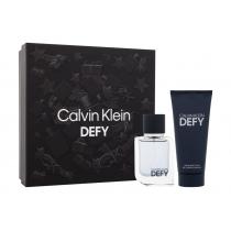Calvin Klein Defy  50Ml Edt 50 Ml + Shower Gel 100 Ml Für Mann  Shower Gel(Eau De Toilette)  