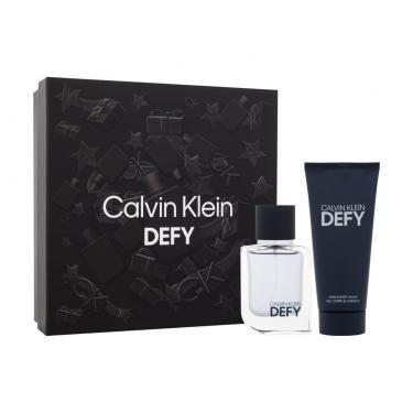 Calvin Klein Defy  50Ml Edt 50 Ml + Shower Gel 100 Ml Für Mann  Shower Gel(Eau De Toilette)  