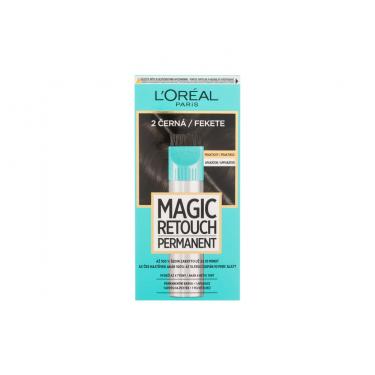 L'Oréal Paris Magic Retouch Permanent  18Ml 2 Black   Für Frauen (Hair Color)