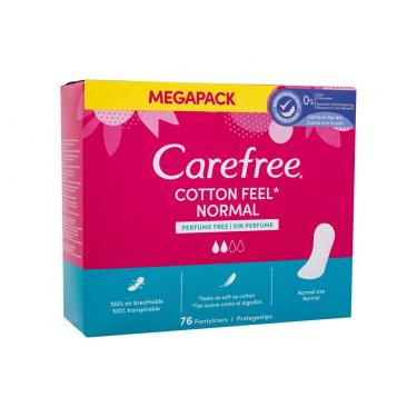 Carefree Cotton Feel      76Pc Für Frauen (Pantyliner) Normal