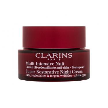 Clarins Super Restorative Night Cream 50Ml  Für Frauen  (Night Skin Cream)  