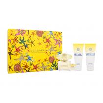 Versace Yellow Diamond  90Ml Edt 90 Ml + Edt 5 Ml + Shower Gel 100 Ml + Body Lotion 100 Ml Für Frauen  Body Lotion(Eau De Toilette)  