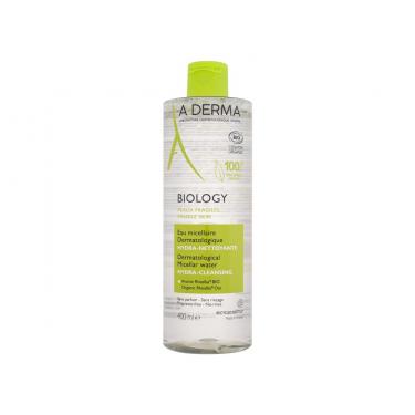 A-Derma Biology Dermatological Micellar Water Hydra-Cleansing 400Ml  Für Frauen  (Micellar Water)  