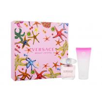 Versace Bright Crystal  30Ml Edt 30 Ml + Body Lotion 50 Ml Für Frauen  Body Lotion(Eau De Toilette) SET2 