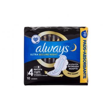 Always Ultra      10Pc Für Frauen (Sanitary Pad) Secure Night