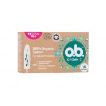 O.B. Organic      16Pc Für Frauen (Tampon) Mini