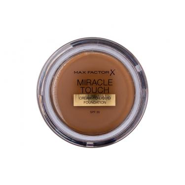 Max Factor Miracle Touch Skin Perfecting 11,5G  Für Frauen  (Makeup) SPF30 098 Toasted Almond