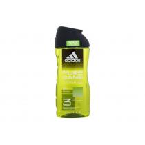 Adidas Pure Game Shower Gel 3-In-1 250Ml  Für Mann  (Shower Gel) New Cleaner Formula 