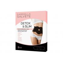 Gabriella Salvete Detox & Slim Black Slimming Belly Patch 1Balení  Unisex  (For Slimming And Firming)  
