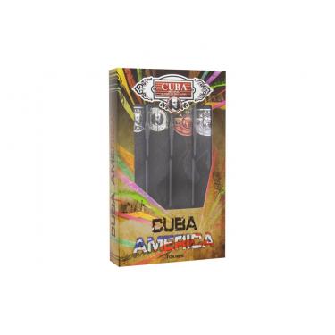 Cuba America    EDT Black 35 ml + EDT Green 35 ml + EDT Brown 35 ml + EDT Grey 35 ml   4x35ml(Eau de Toilette) für Männer
