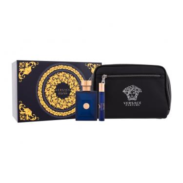 Versace Pour Homme Dylan Blue Edt 100 Ml + Edt 10 Ml + Cosmetic Bag 100Ml    Für Mann (Eau De Toilette)
