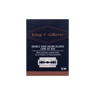 Gillette King C. Double Edge Safety Razor Blades 1Balení  Für Mann  (Replacement Blade)  