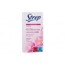Strep Crystal Wax Strips Face & Sensitive Areas  20Pc   Normal Skin Für Frauen (Depilatory Product)
