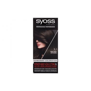 Syoss Permanent Coloration  50Ml  Für Frauen  (Hair Color)  3-1 Dark Brown